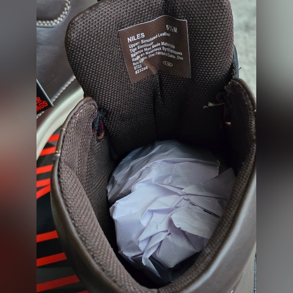 Deer Stags Boy's Niles Memory Foam Dress Casual Comfort High Top - Picture 5 of 5